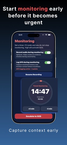 Vigil: Personal Safety App Screenshot 2 of 6