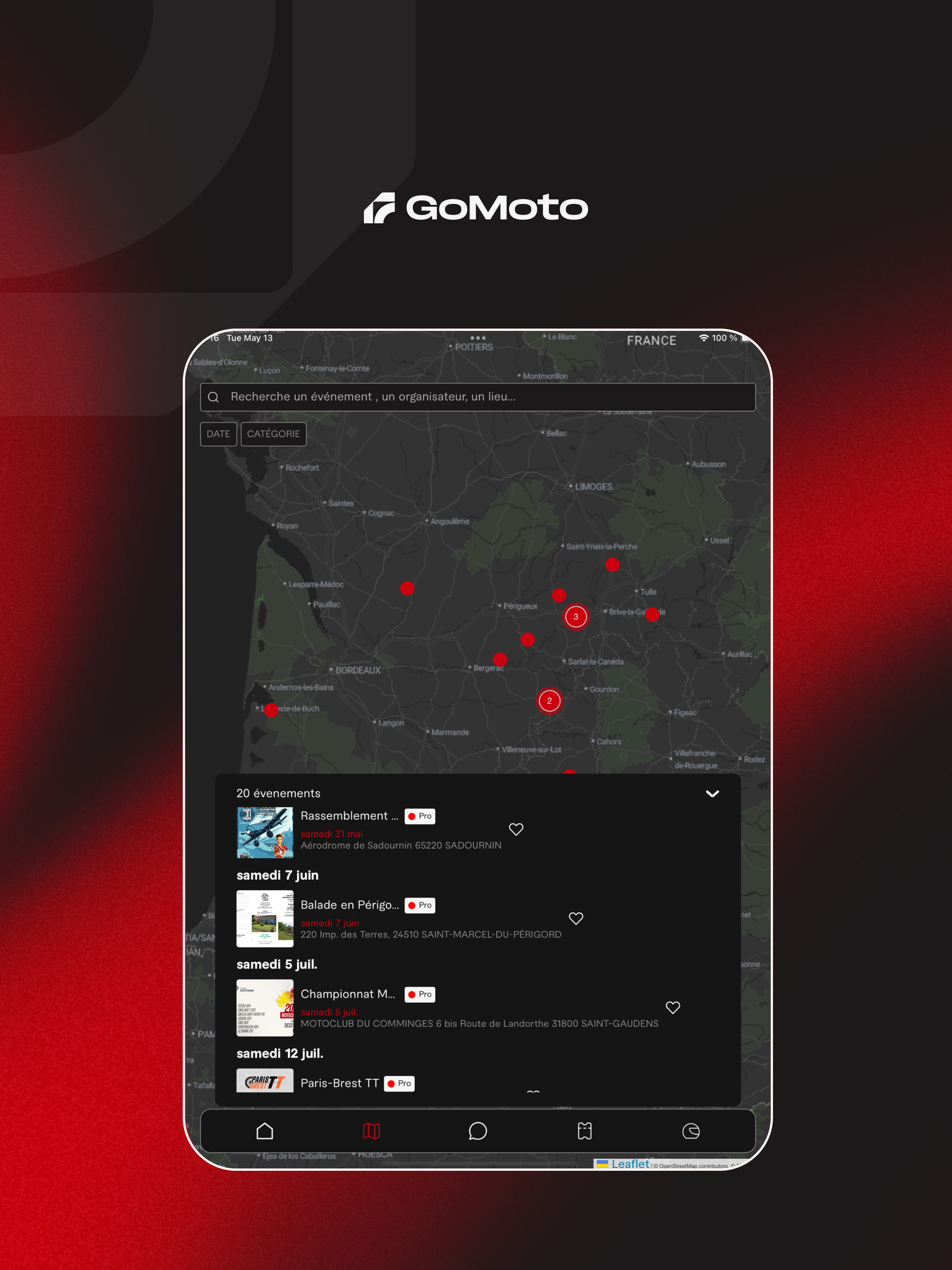 Go Moto - Évènement moto screenshot 14