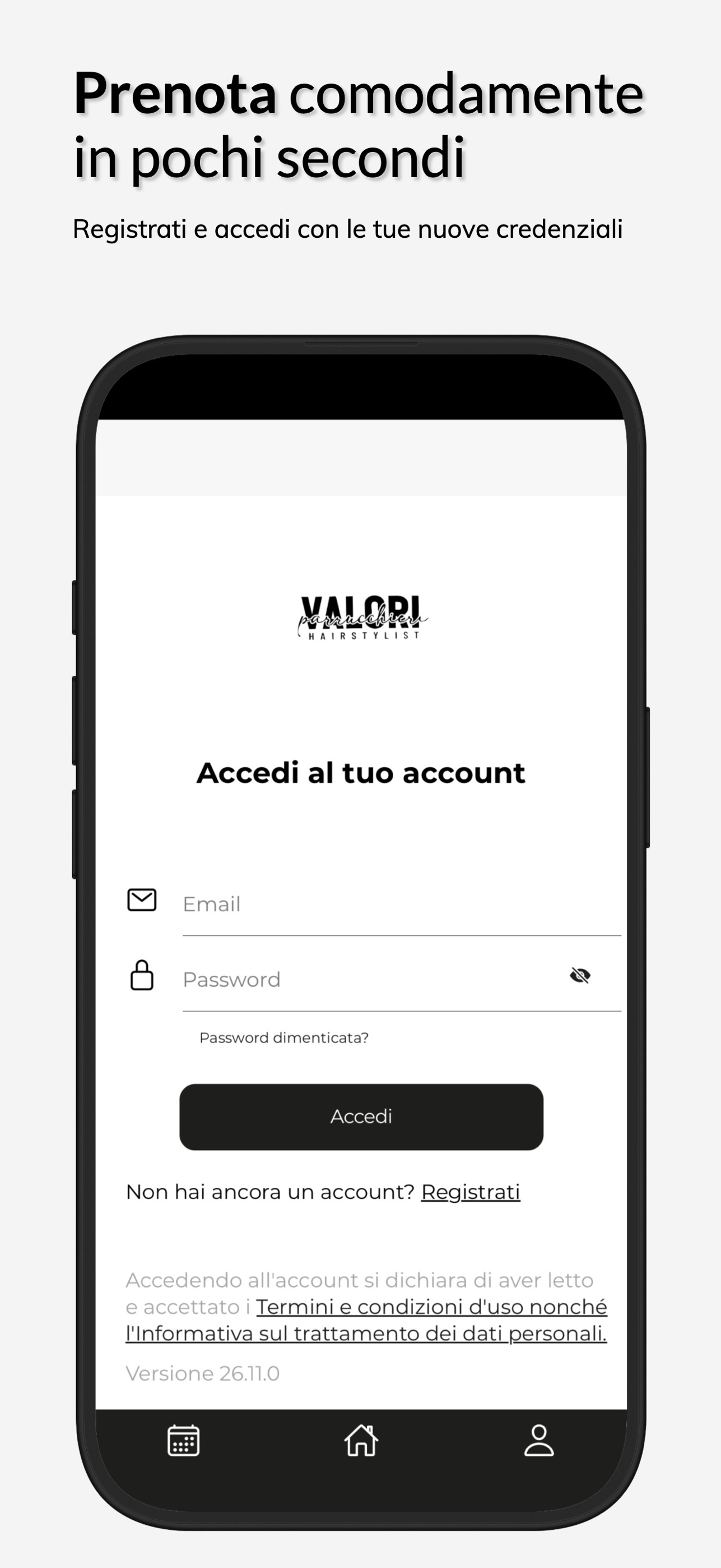 Screenshot 1 of Valori Parrucchieri