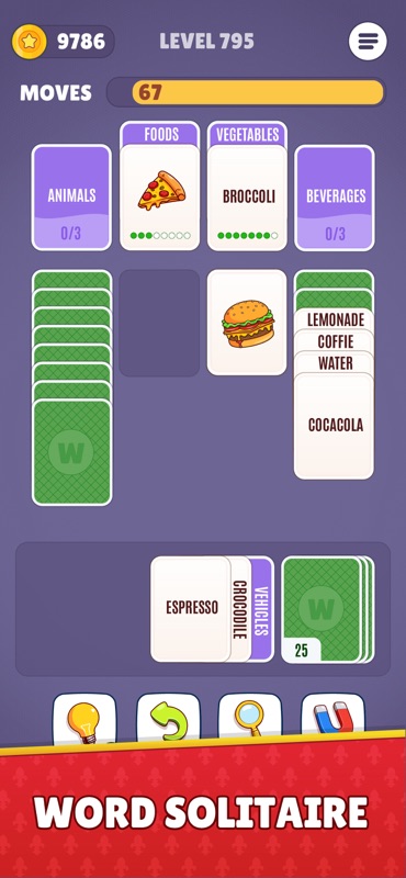 Word Solitaire: Match & Play screenshot 1