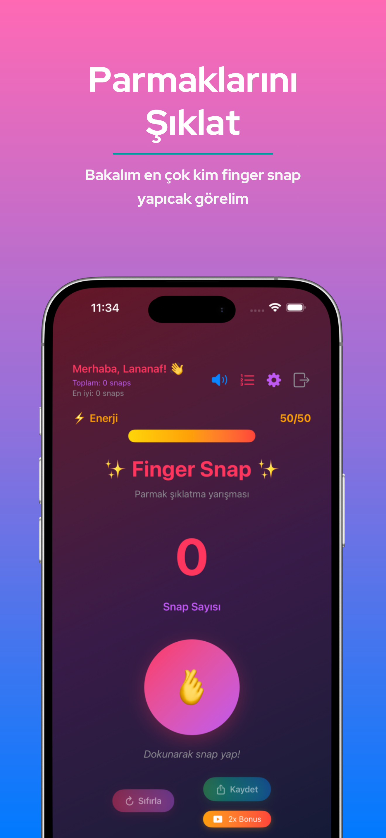 Finger Snap - Türkiye'de Yarış screenshot 3