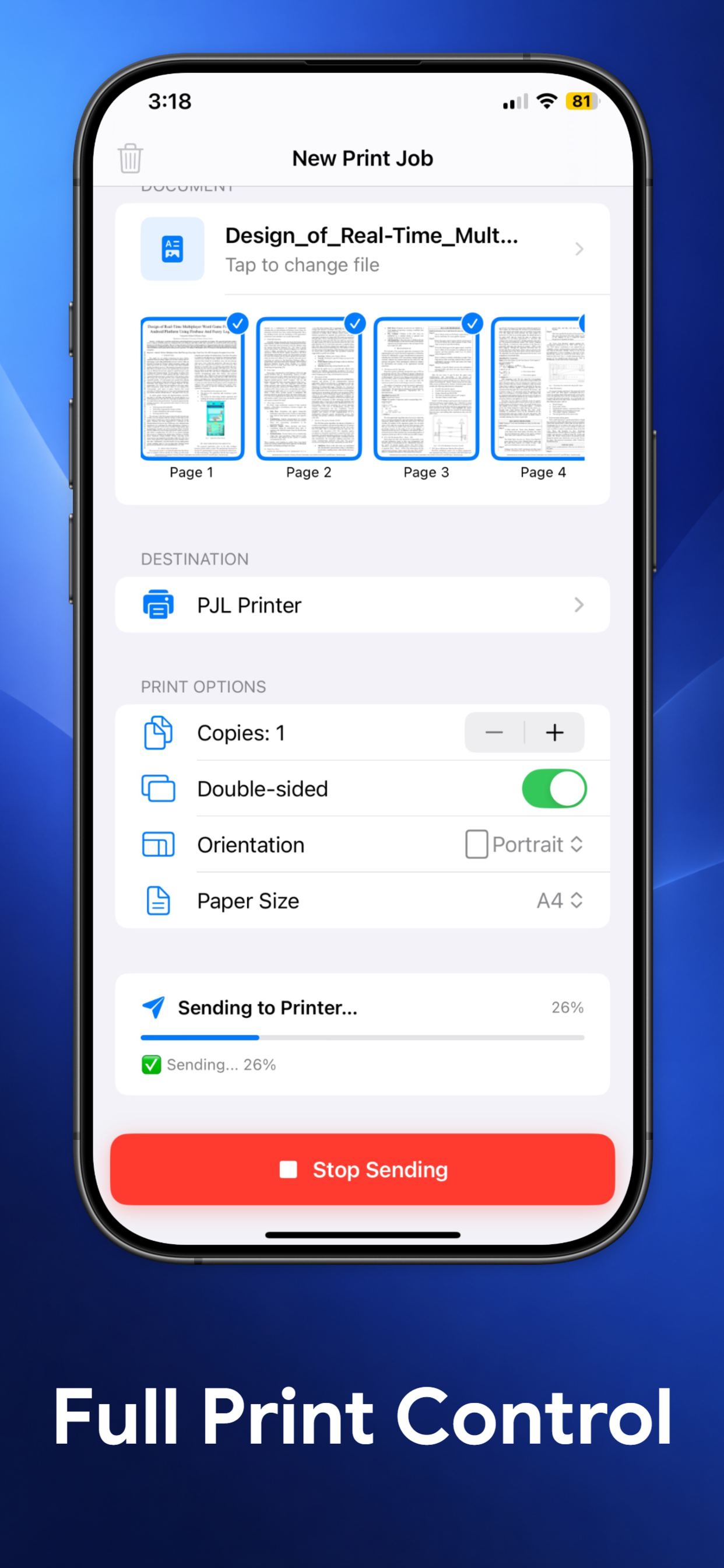 AnyPrinter: Mobile Print screenshot 4