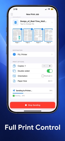 AnyPrinter: Mobile Print iPhone screenshot
