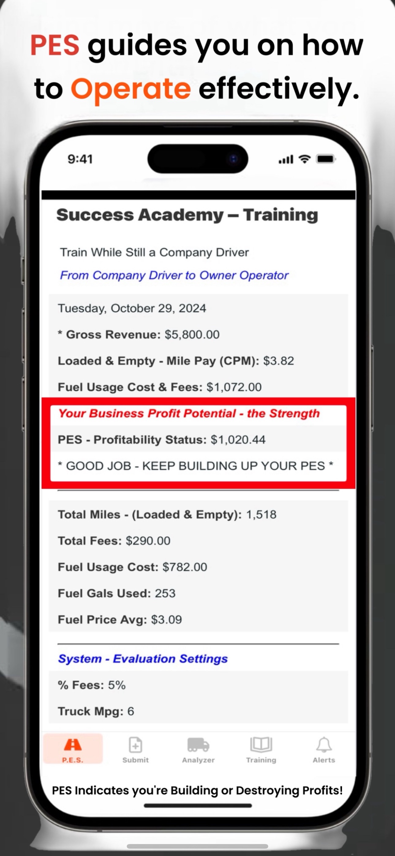 Screenshot 1 of Load Analyzer