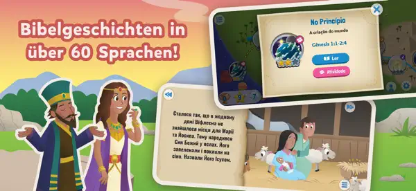 Die Bibel App für Kinder iPhone App Screenshot 5 – Bildung