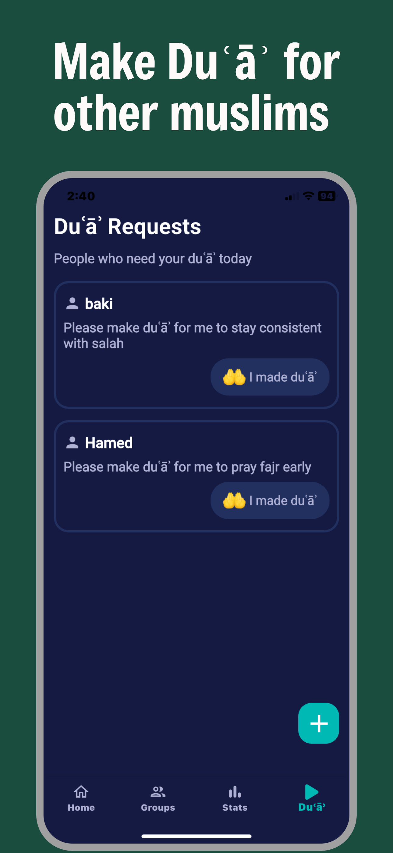 Prayer Accountability - Mizan