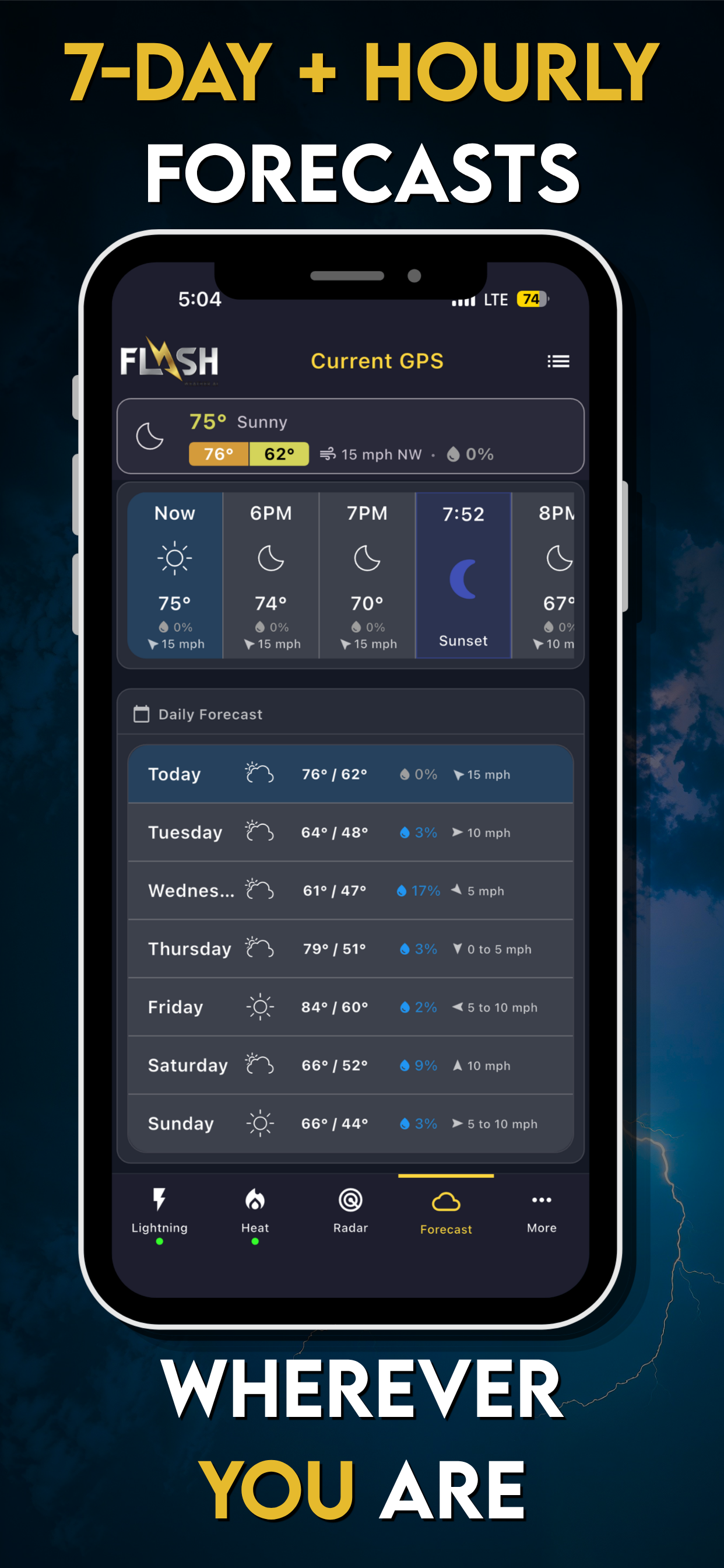 Flash Weather AI: Future Radar screenshot 8