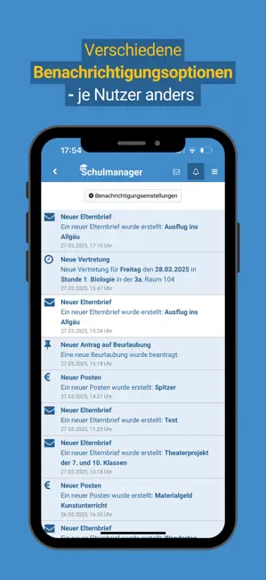 Schulmanager Online iPhone screenshot 5