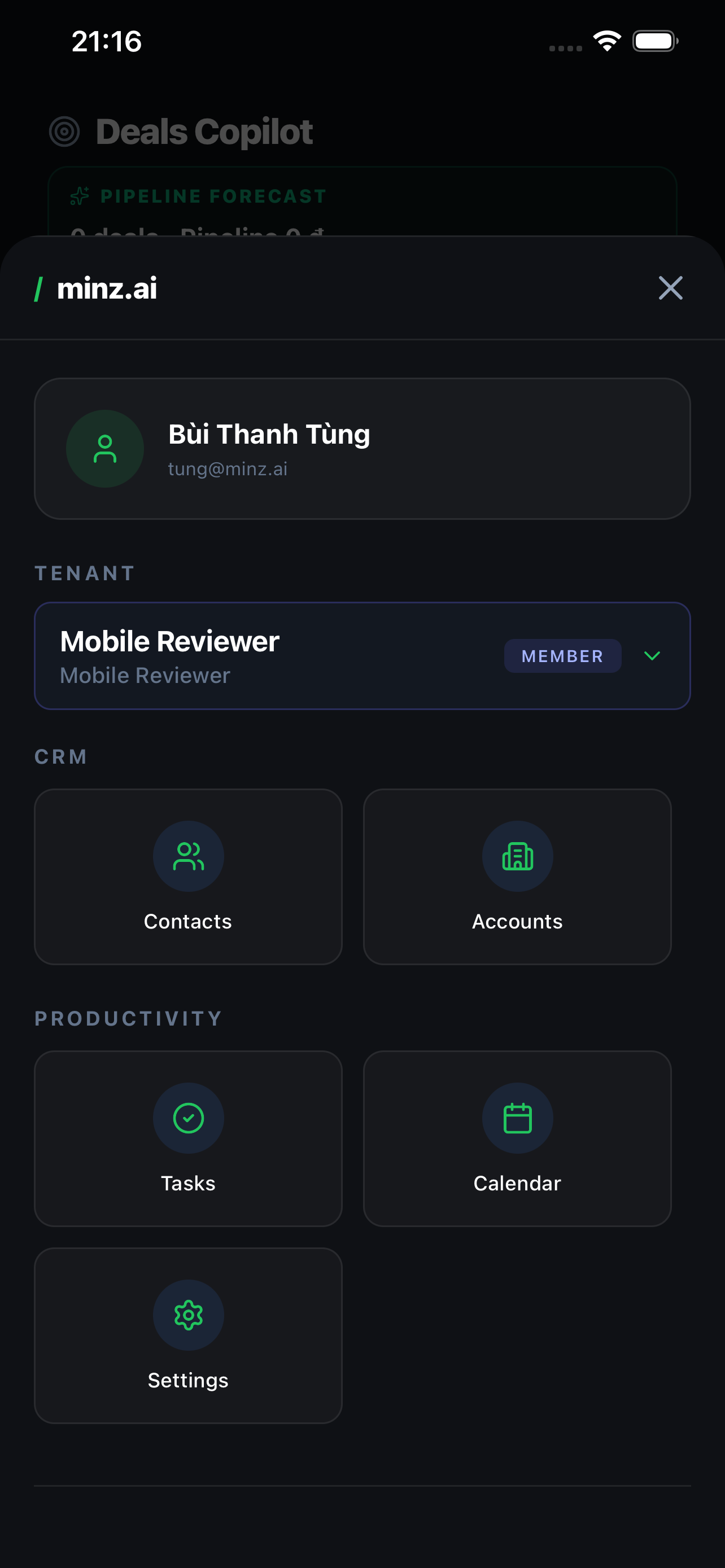 MinZ AI screenshot 4