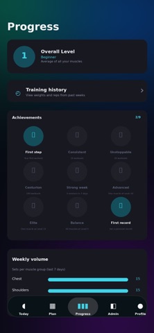 Impuls - Gym Workouts screenshot