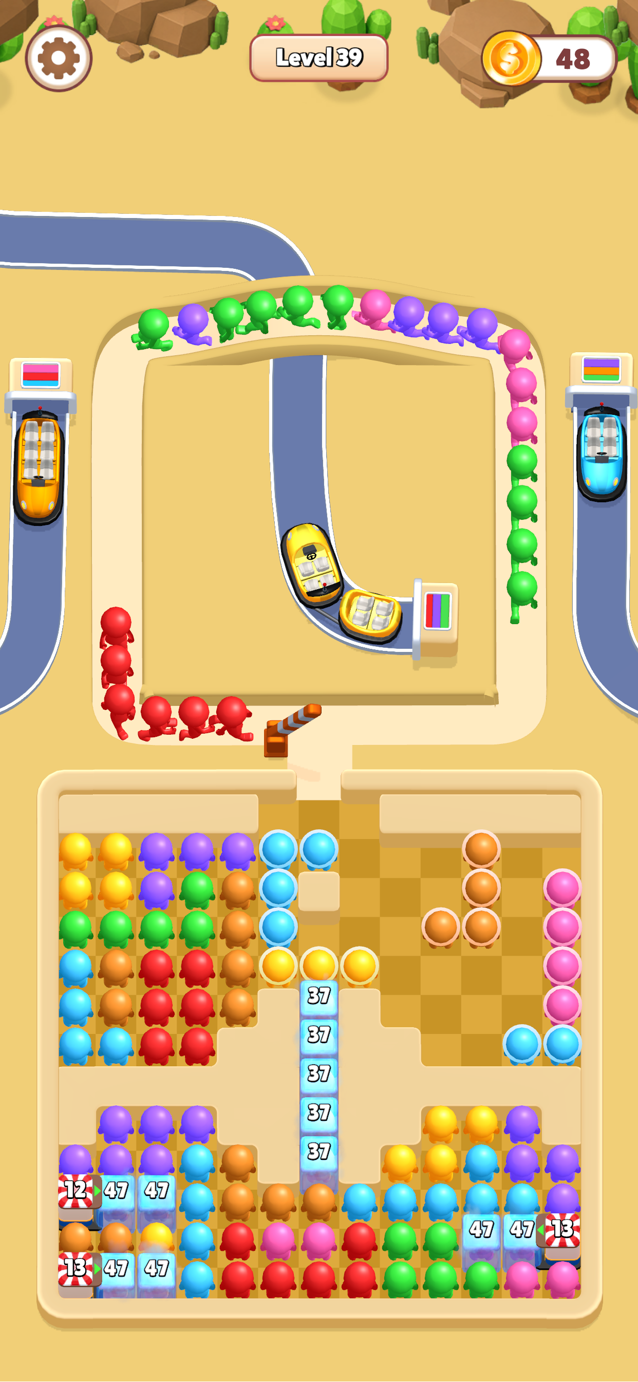 Bumping Car Sort screenshot 3