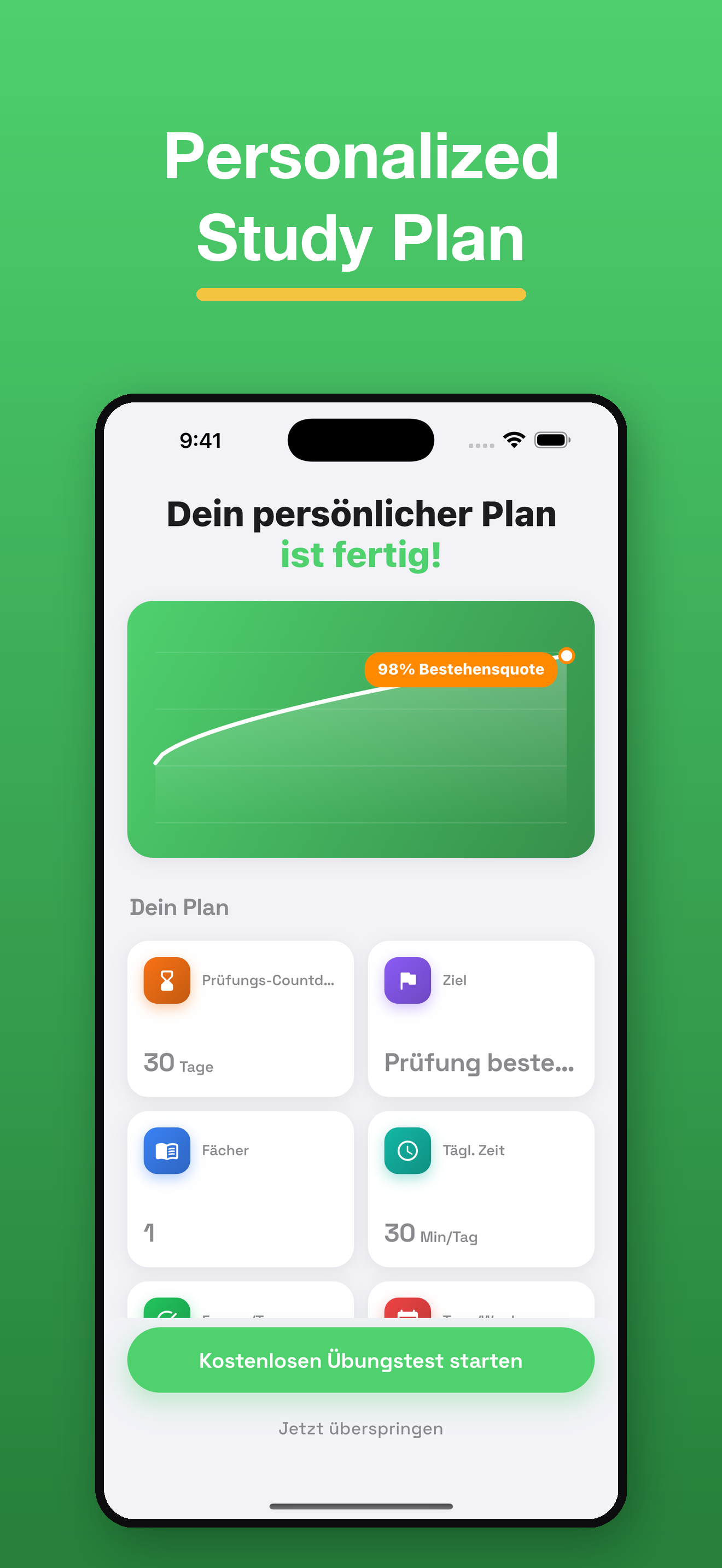 Prüfung Projektmanagement-Fach screenshot 2