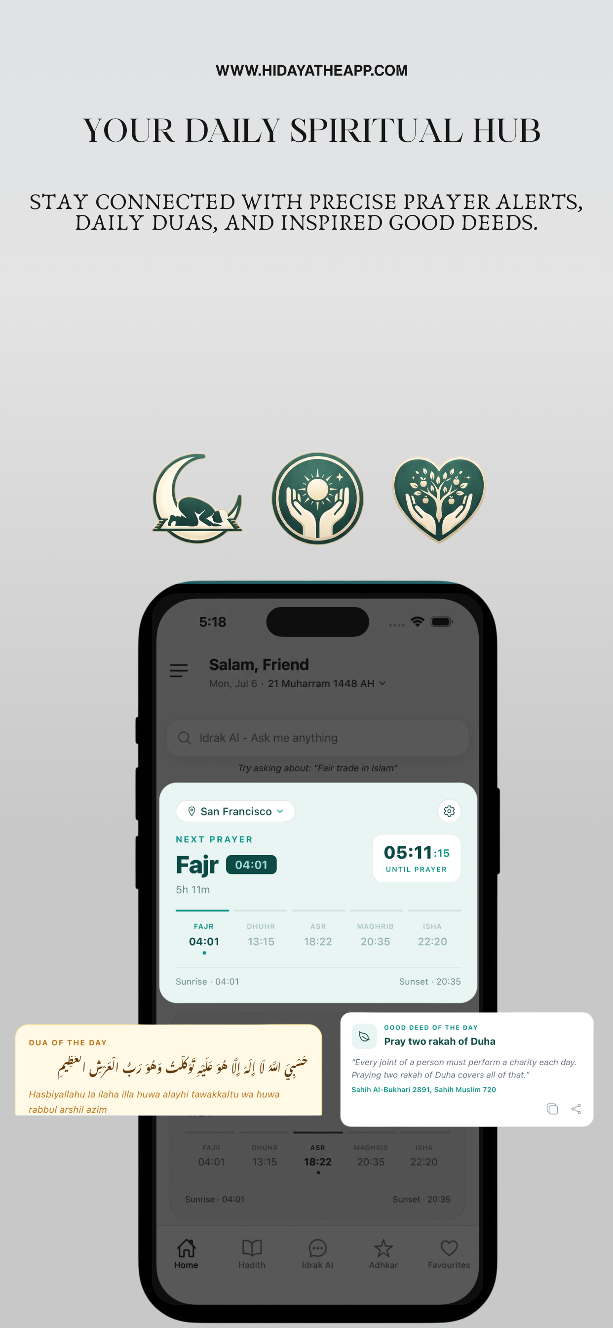 Hidaya - Quran, Hadith & AI screenshot 5