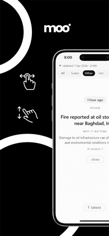 Moo: News Without Noise screenshot