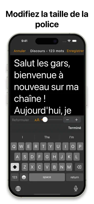 Téléprompteur screenshot 5 of 5