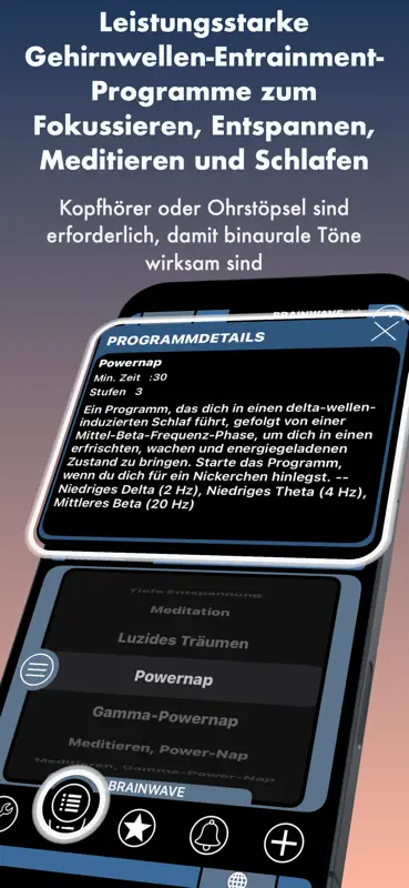 BrainWave: 40 Binaural Series™ screenshot 6 of 10