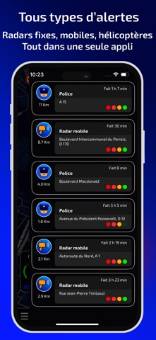 Radarbot: Détecteur de radar App Store preview screenshot 4