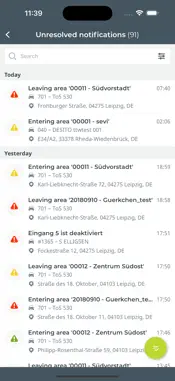 Webfleet Mobile screenshot 9