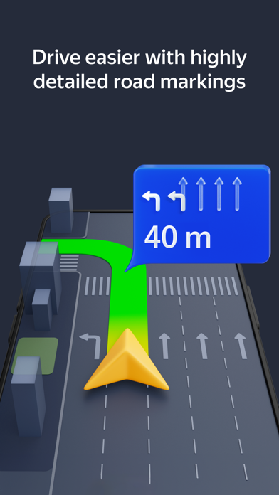 Screenshot #3 pour Yandex Navi – navigation, maps