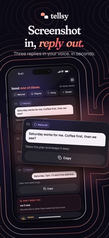 Tellsy: Text Reply & Analyzer Screenshot 1 of 8