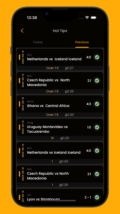 KingBet Betting Tips Screenshot