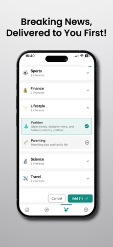 PeakLife AI: Smart News Bites screenshot