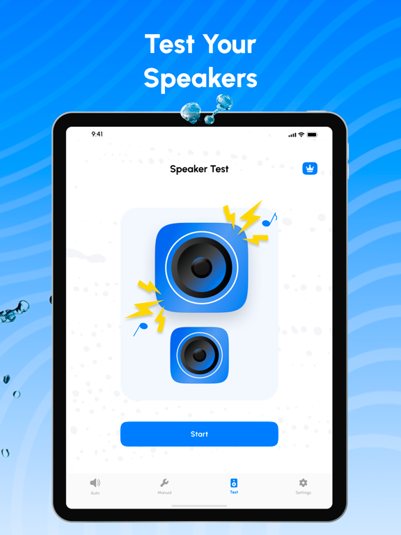 Water Remover: Speaker Cleaner iPad screenshot 3 - Utilities app