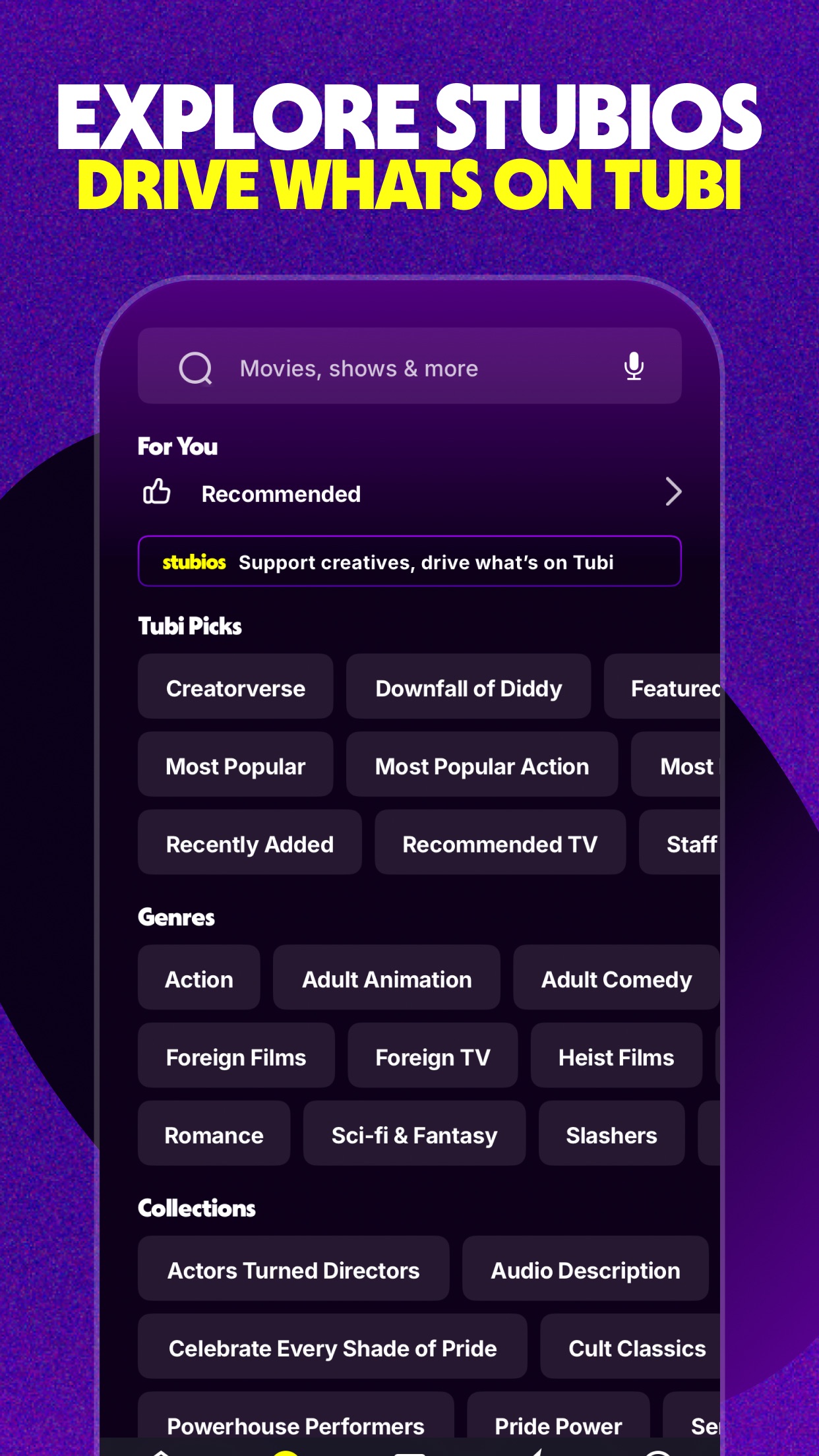 Tubi: Movies & Live TV screenshot 6
