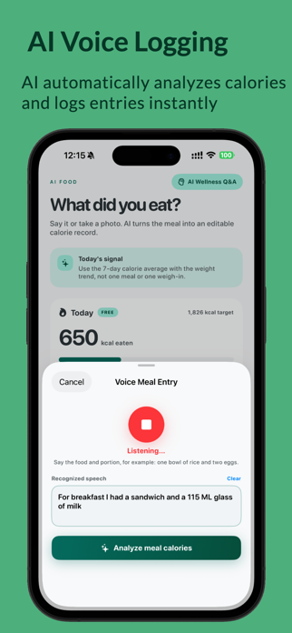 LightYet: AI Calorie Tracker Screenshot 4 of 10
