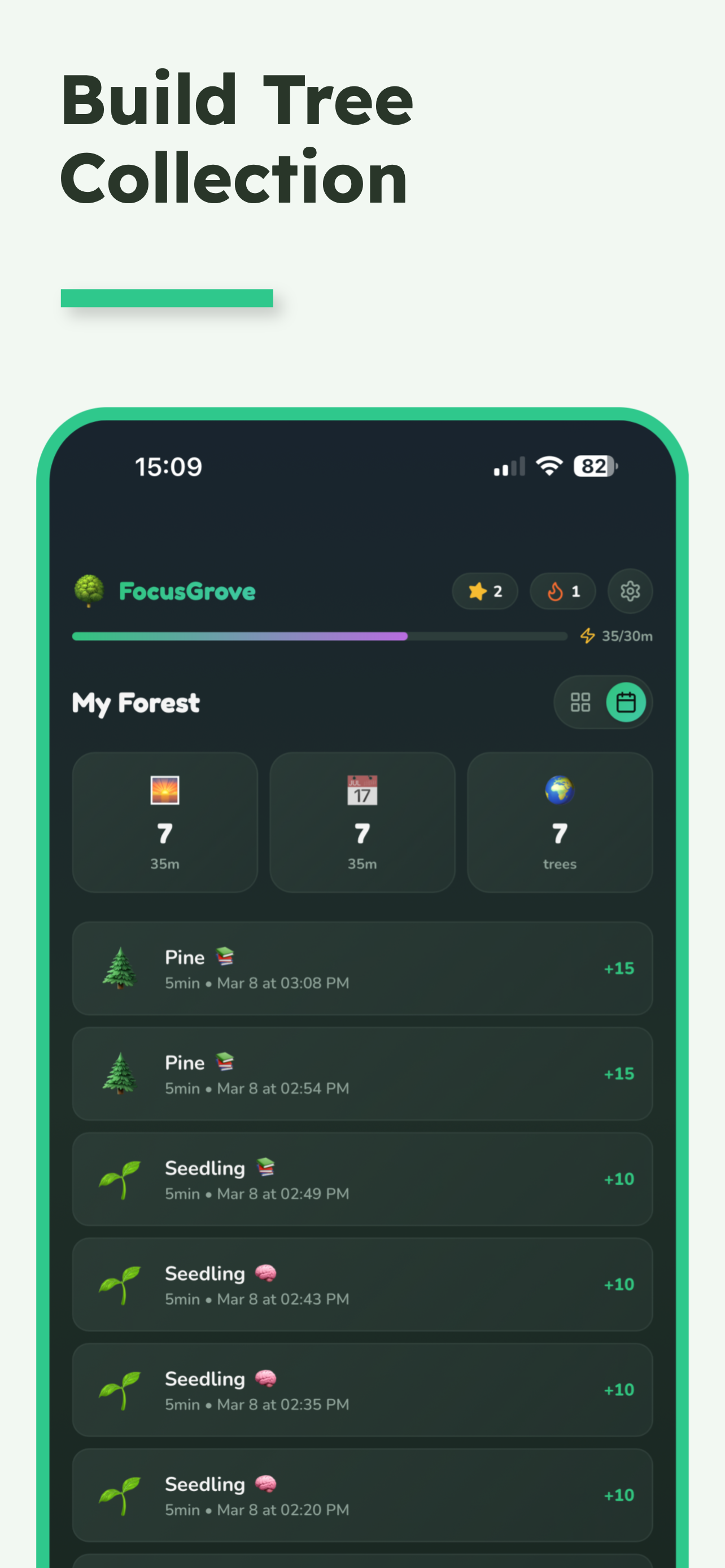 Focus Grove - Pomodoro Timer