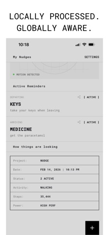 Nudge: Arrive & Depart Alerts screenshot