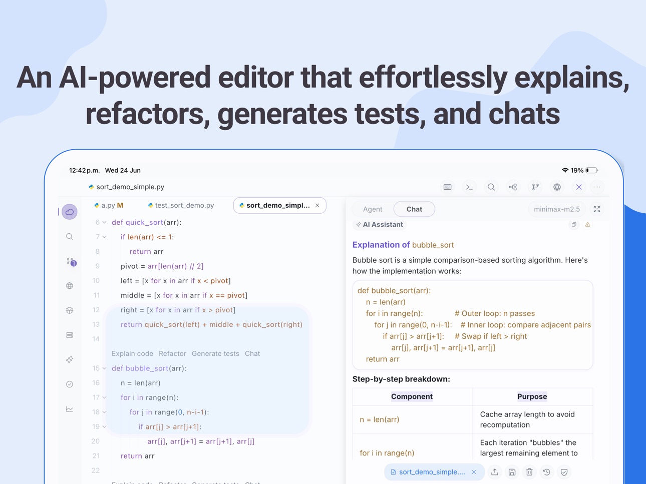 Screenshot 11 of NimoteCode: AI Code & SSH IDE