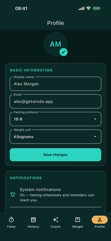 Windo: Fasting Tracker Screenshot 5 of 5