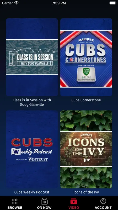 Marquee Sports Network screenshot 7 of 7