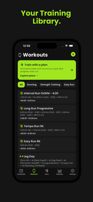 Run Planner - Workout Builder Screenshot 4 of 9