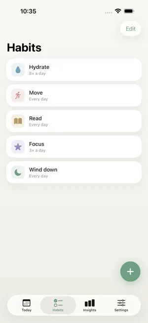 Tally: Daily Habit Tracker screenshot 2