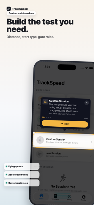 TrackSpeed: Sprint Timer Screenshot 6 of 8