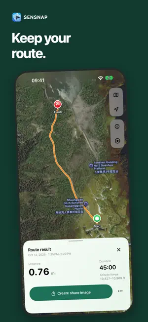 Sensnap: Altitude & Pressure screenshot 2