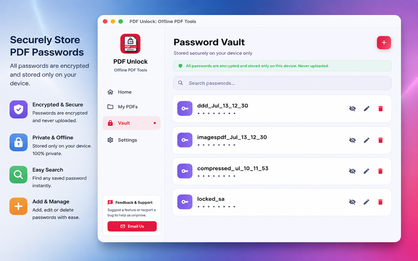 PDF Unlock: Offline PDF Tools screenshot 13