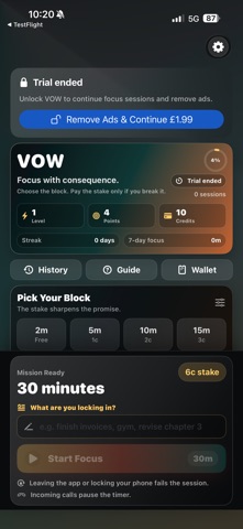 VOW Focus Screenshot 7 of 10