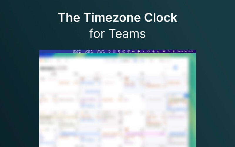 Timezone Clock: MultiTime screenshot