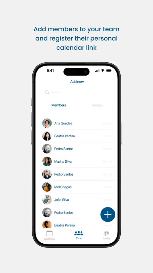 #3. Team It! Find Times to Meet (iOS) Ved: Sofia Neves Porto
