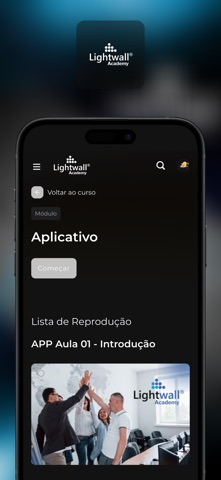 Lightwall Academy iPhone screenshot