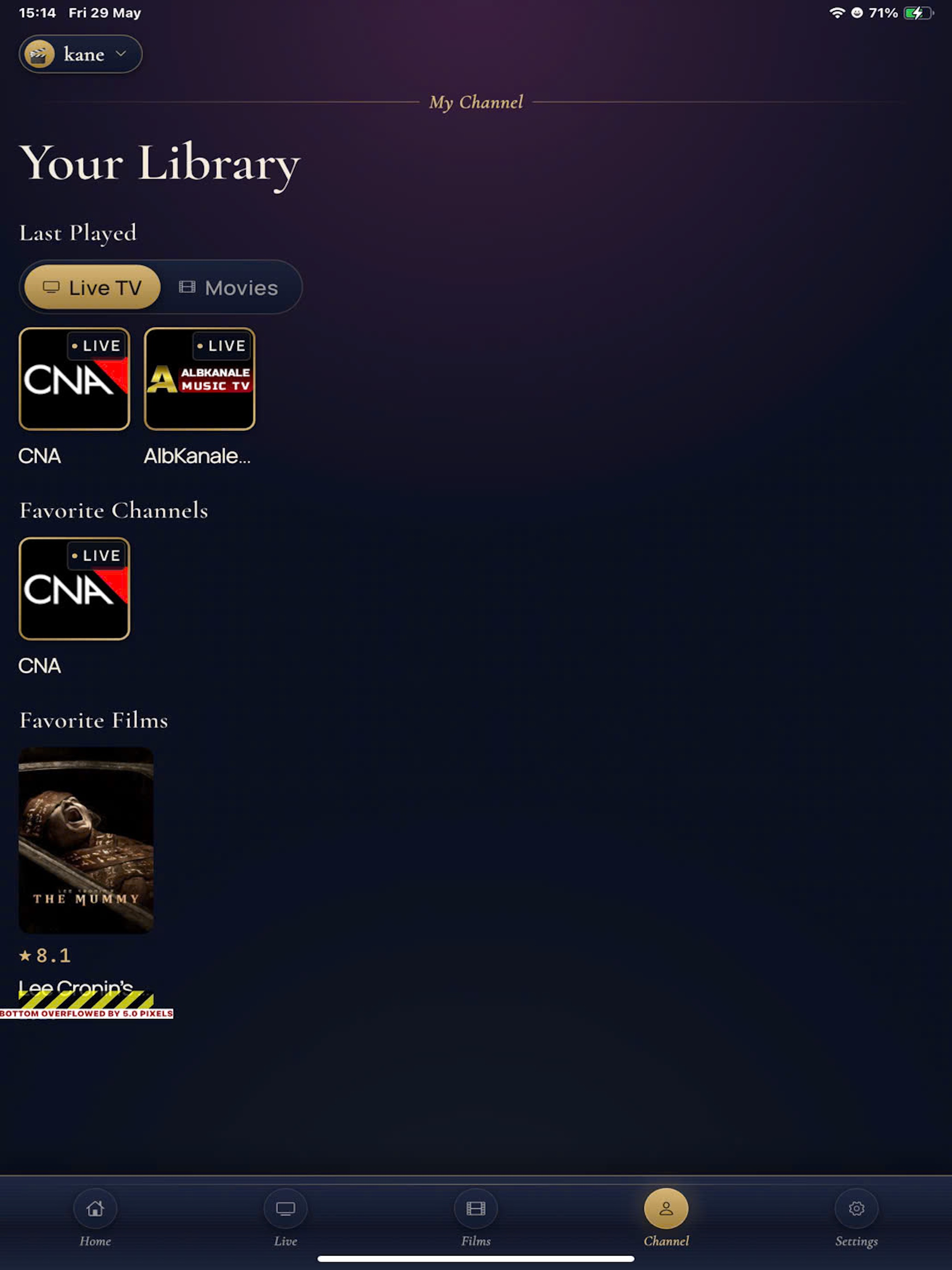 Strotie: IPTV Media Bloom screenshot 12