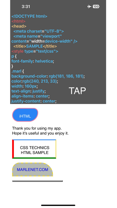 Screenshot #2 pour iHTML Compiler