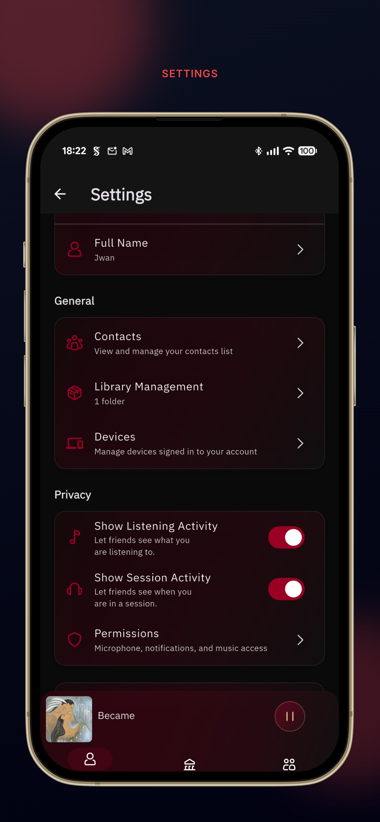 Segno: Listen Together