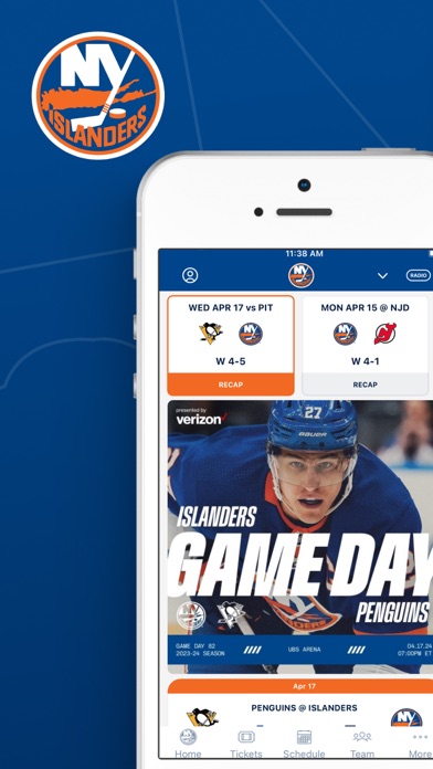 New York Islanders + UBS Arena Screenshot 1 - AppWisp.com New York Islanders + UBS Arena Screenshot 1 - AppWisp.com