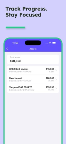 Plan, forecast & build Wealth Screenshot 4 of 8