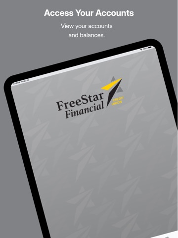 FreeStar Financial iPad screenshot