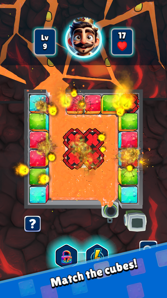 #1. Cubix Path: Puzzle Match (iOS) By: Handler Oyun Yazılım Anonim Şirketi